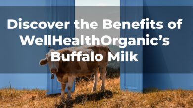 wellhealthorganic buffalo milk tag