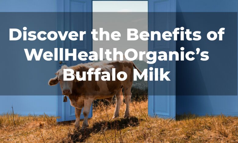 wellhealthorganic buffalo milk tag