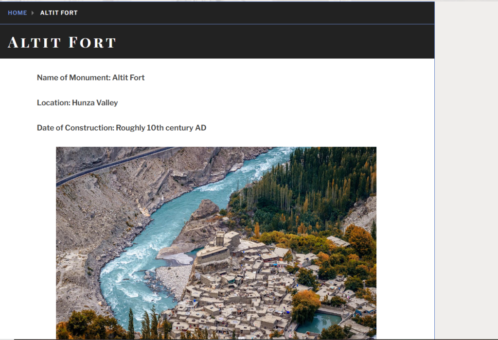Altit & Baltit Forts - Walk Through History