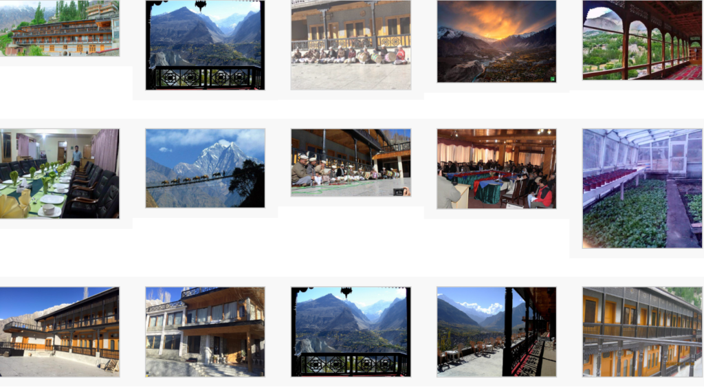 Accommodations in Hunza
